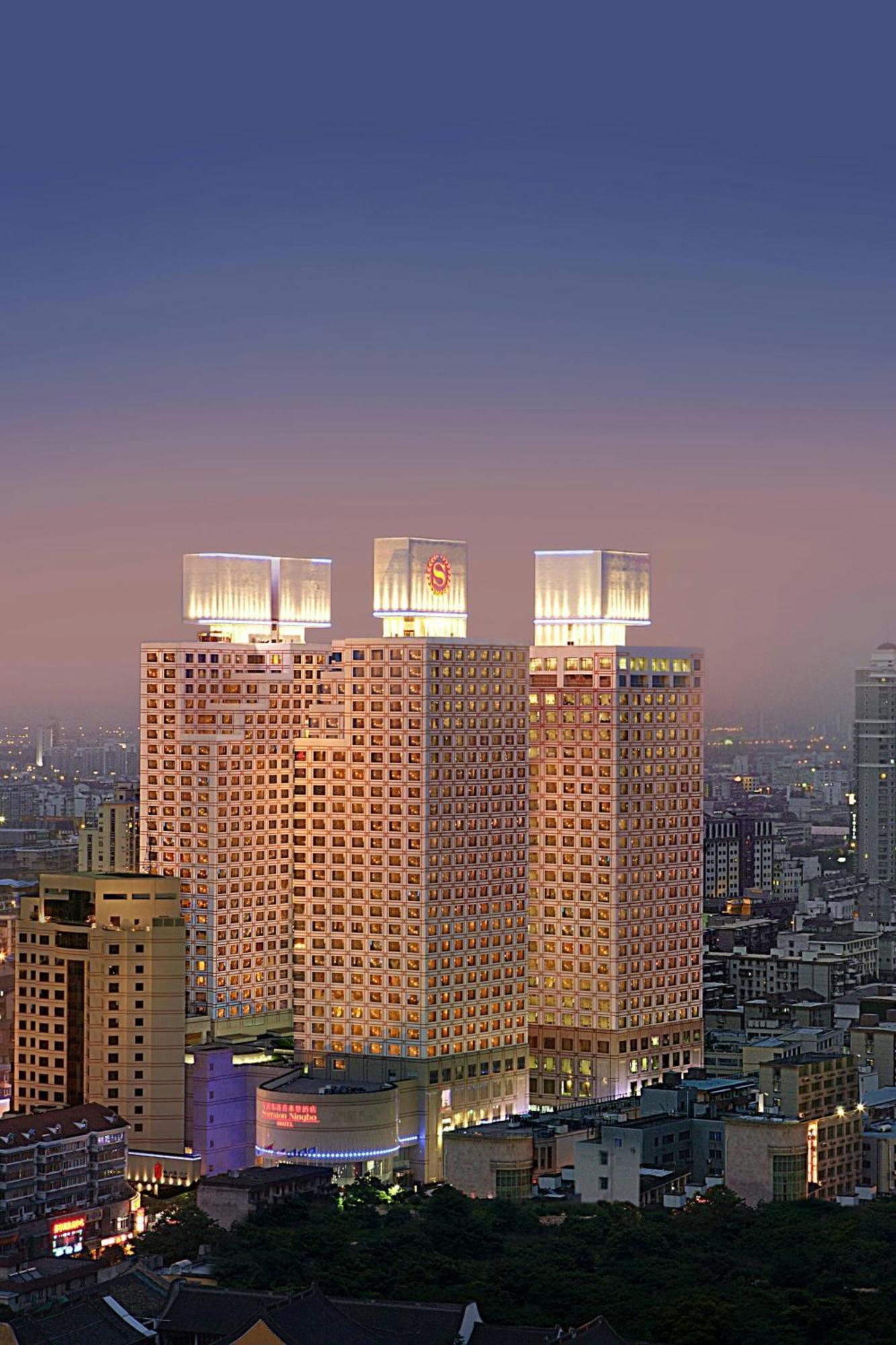 Sheraton Ningbo Hotel - Tianyi Square Exterior foto